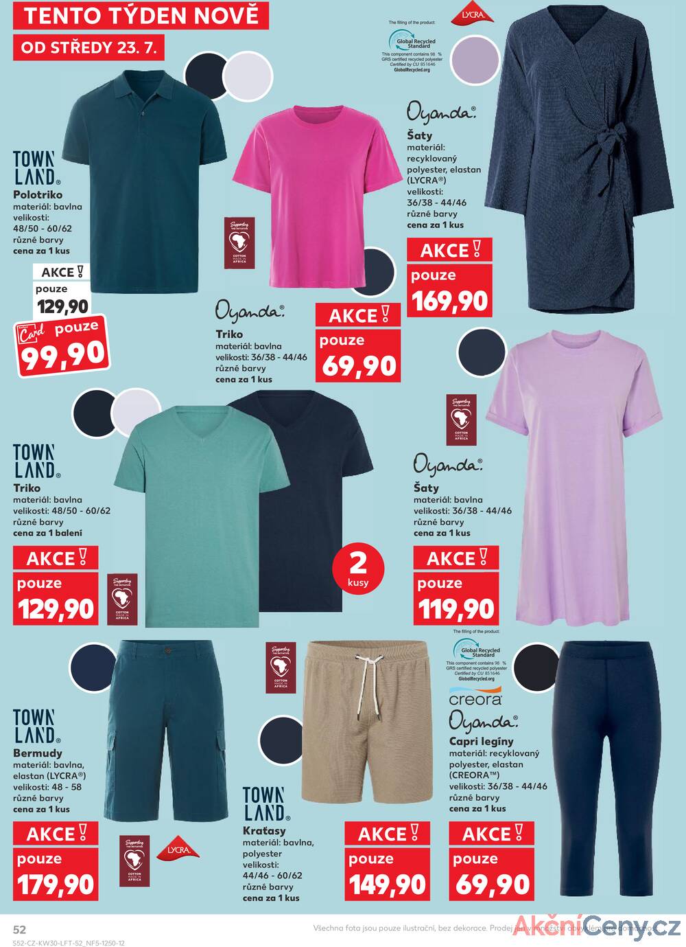 Leták Kaufland - Kaufland 23.7. - 29.7. - Kaufland Praha-Barrandov - strana 52