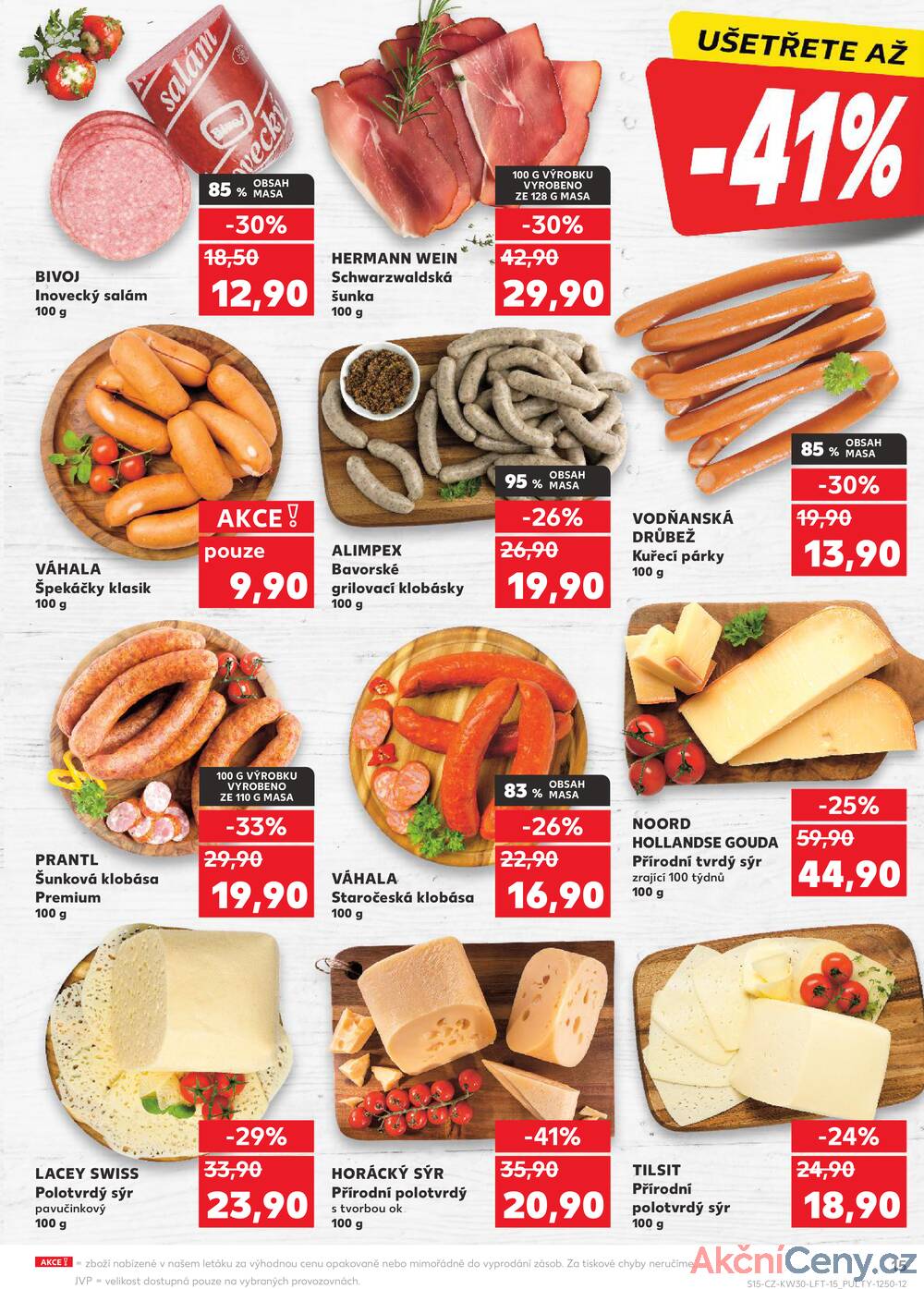 Leták Kaufland - Kaufland 23.7. - 29.7. - Kaufland - Rakovník (ul. Luženská) - strana 15