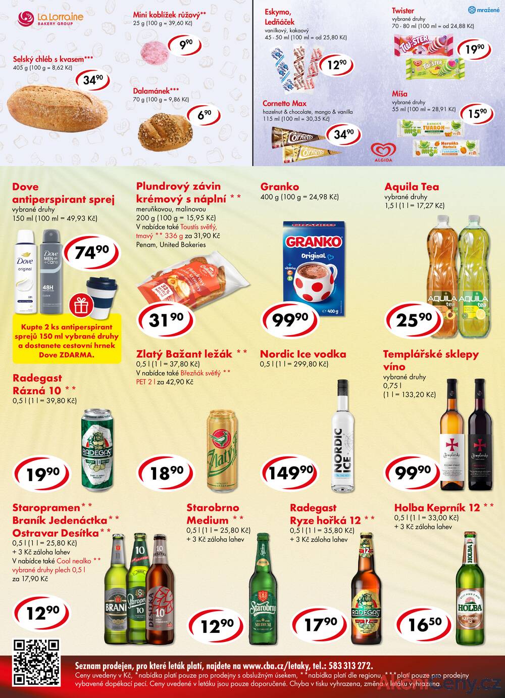 Leták CBA - CBA Premium od 30.7. do 5.8.2025 - strana 4 Leták CBA - CBA Premium od 30.7. do 5.8.2025 - strana 4