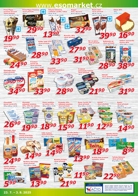 Leták ESO market
		  platný do 3.8.2025 - strana 3