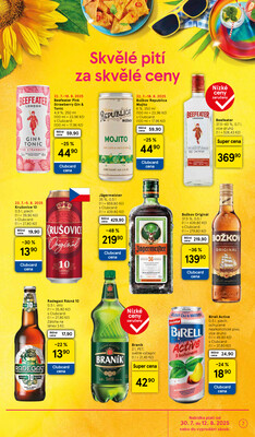 Tesco supermarkety od 30.7. do 5.8.2025