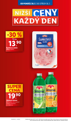 Lidl od 28.7. do 3.8.2025