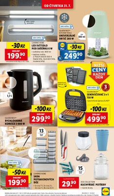 Lidl Čtvrtek od 31.7. do 3.8.2025