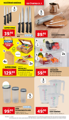 Lidl Čtvrtek od 31.7. do 3.8.2025