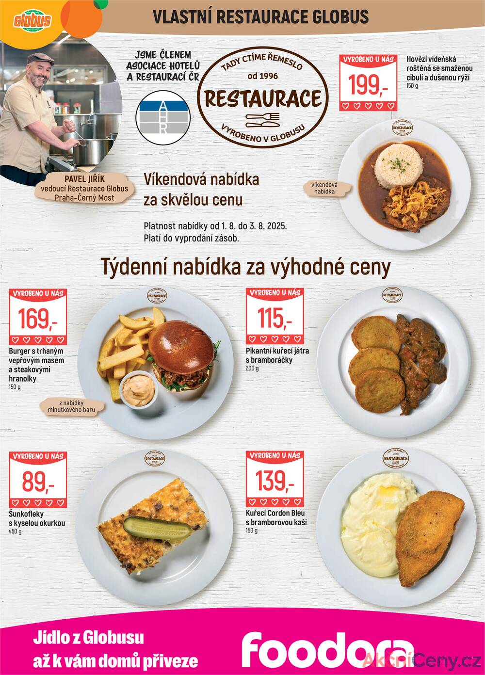 Leták Globus - Akční leták Globus 30.7. - 5.8.2025 - Globus Praha - Centrum Černý Most - strana 7