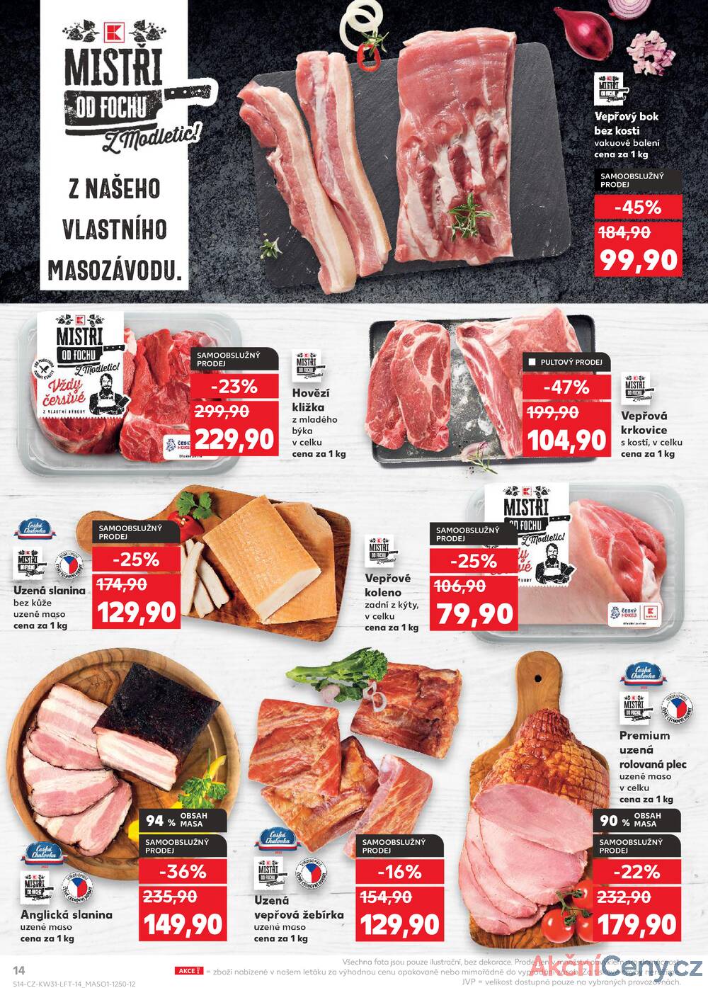 Leták Kaufland - Kaufland 30.7. - 5.8. - Kaufland - Mladá Boleslav - strana 14