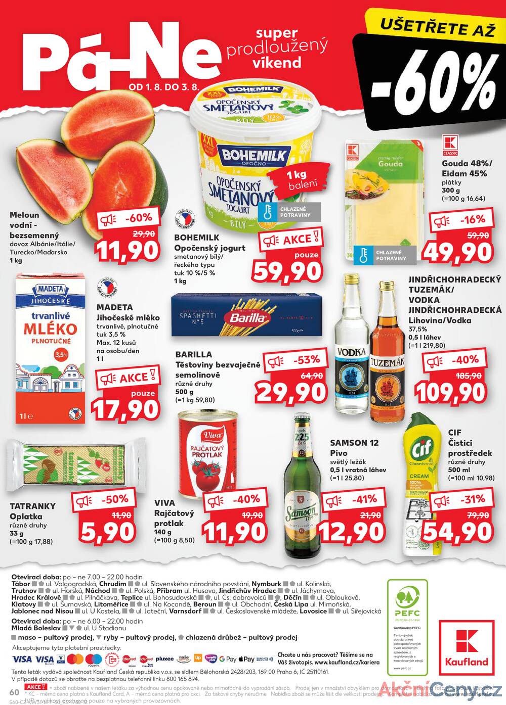 Leták Kaufland - Kaufland 30.7. - 5.8. - Kaufland - Mladá Boleslav - strana 60