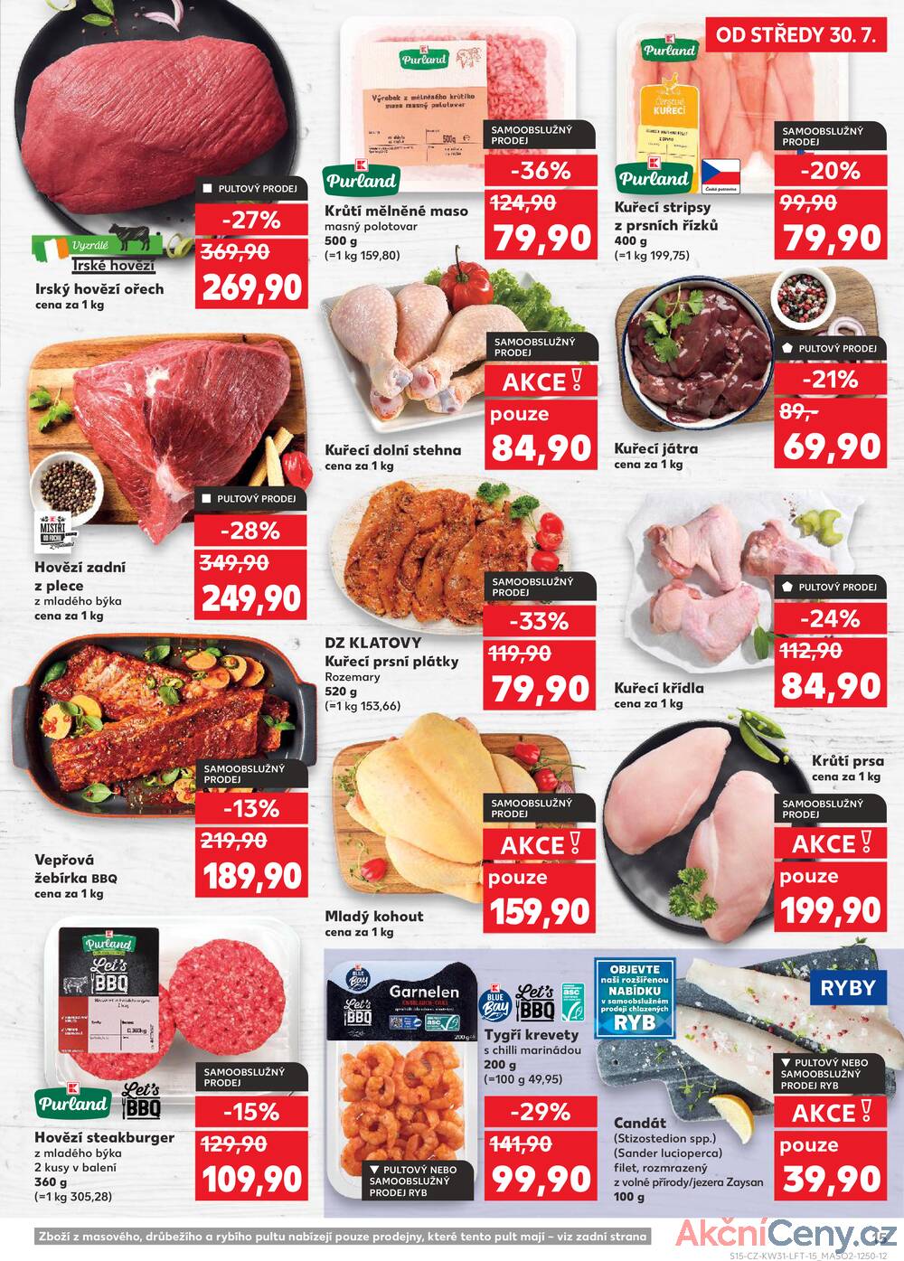 Leták Kaufland - Kaufland 30.7. - 5.8. - Kaufland - Teplice (Čs. Dobrovolců) - strana 15