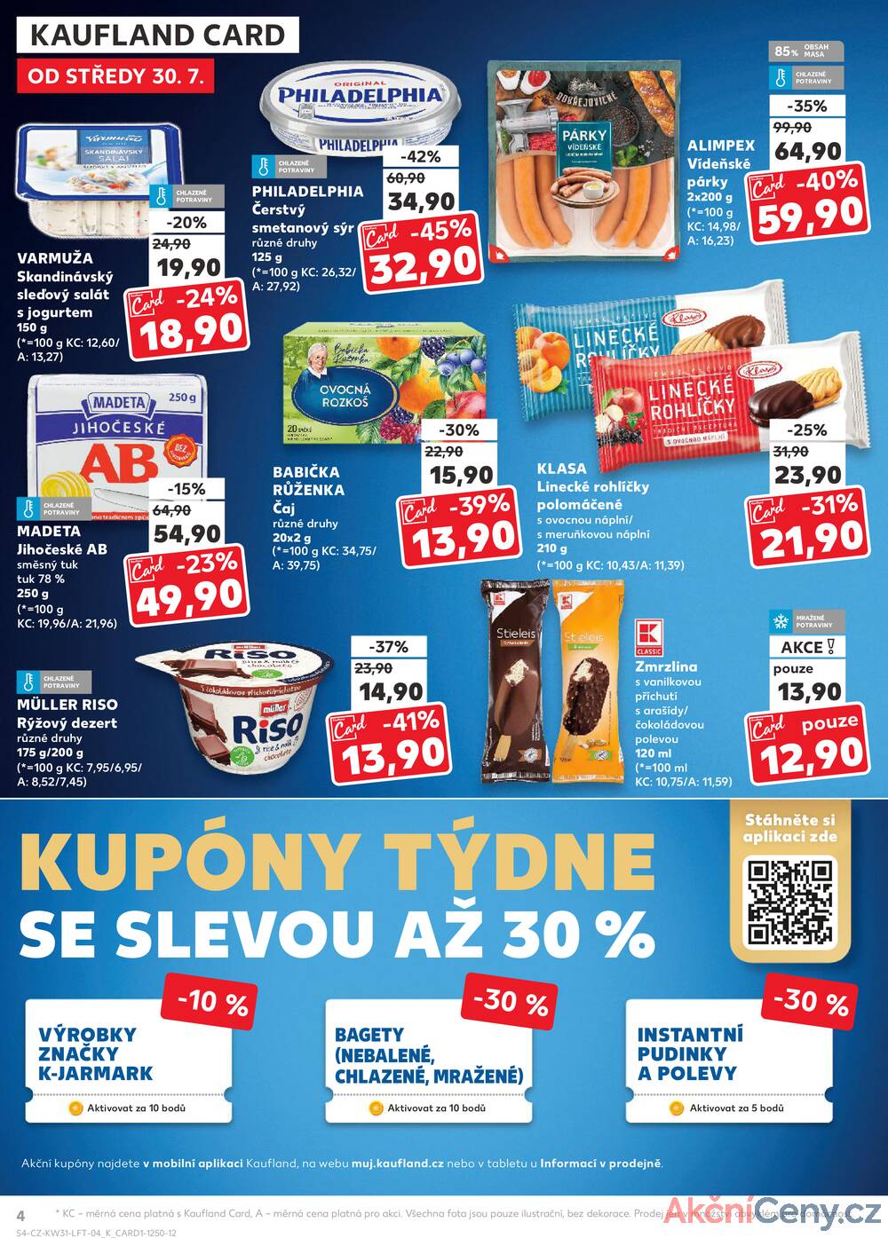 Leták Kaufland - Kaufland 30.7. - 5.8. - Kaufland - Jablonec nad Nisou (U Kostela) - strana 4