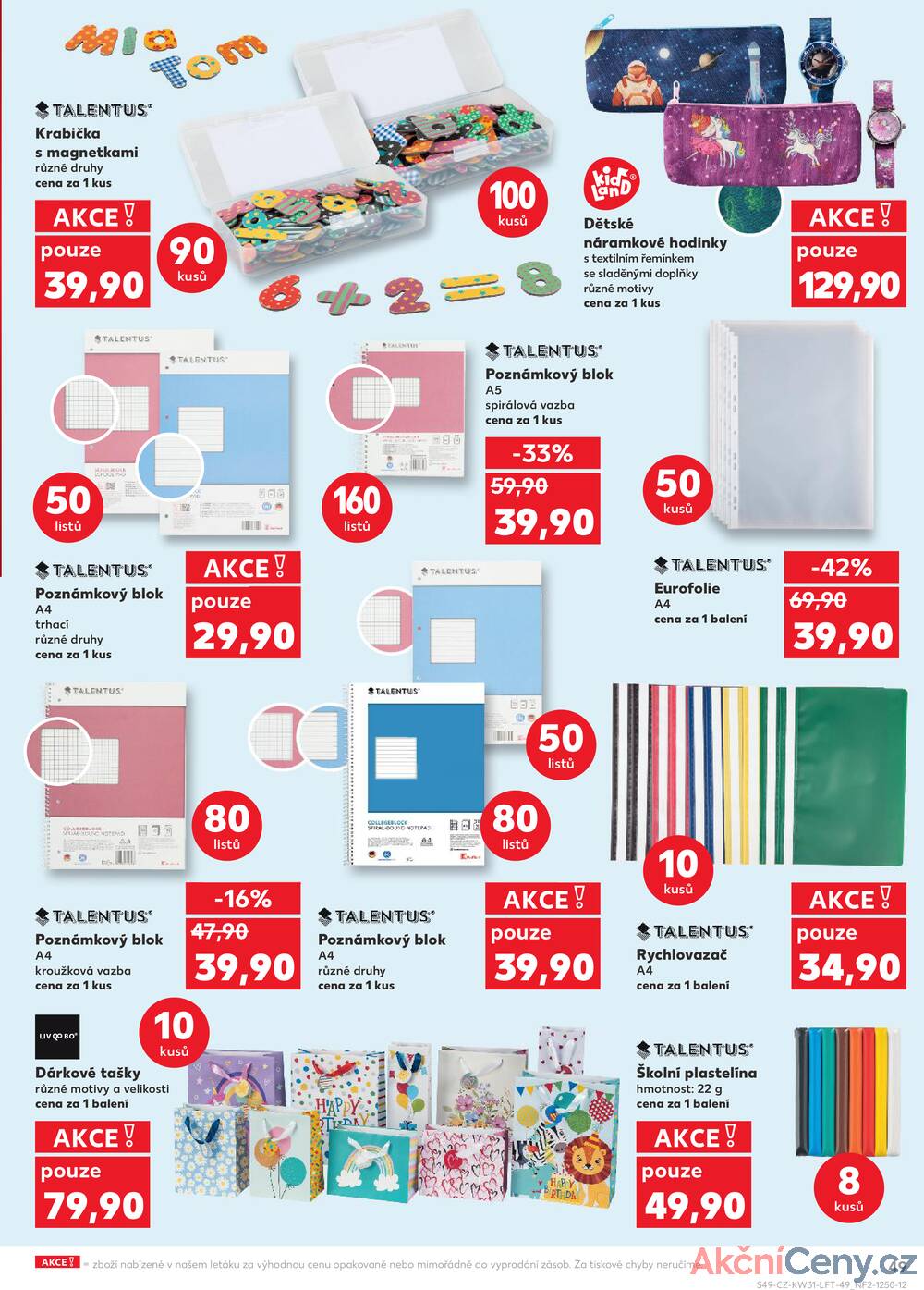 Leták Kaufland - Kaufland 30.7. - 5.8. - Kaufland - Hodonín (Konečná) - strana 49