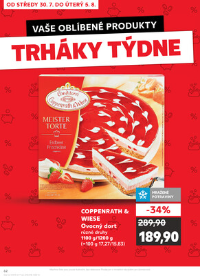Kaufland 30.7. - 5.8. - Kaufland - Hodonín (Konečná)