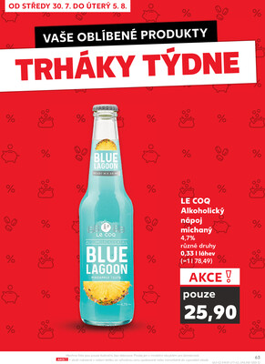 Kaufland 30.7. - 5.8. - Kaufland České Budějovice II - Milady Horákové