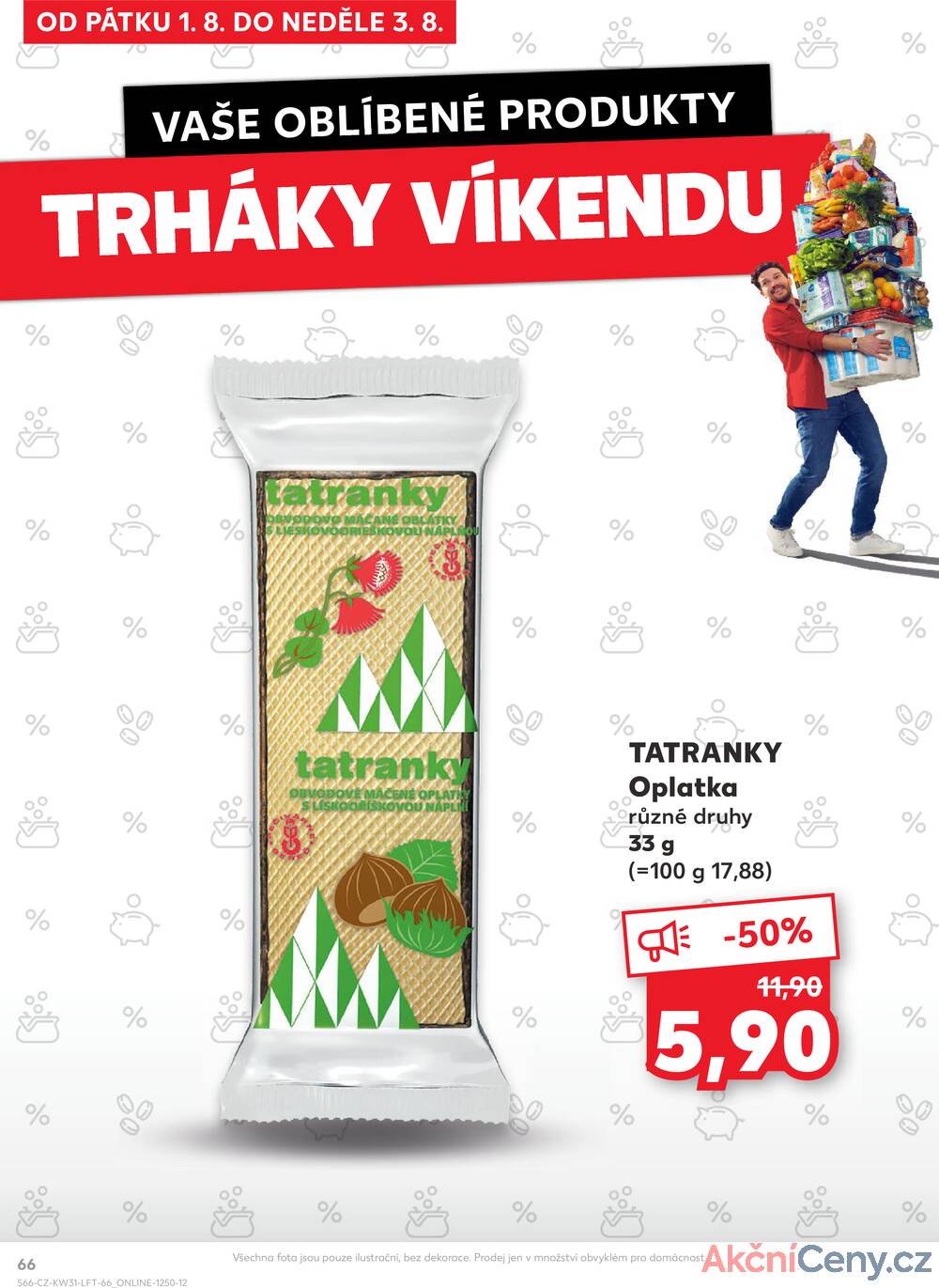 Leták Kaufland - Kaufland 30.7. - 5.8. - Kaufland - Znojmo (Jarošova) - strana 66