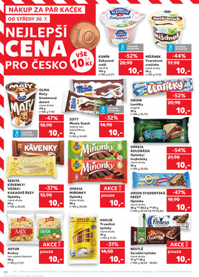 Kaufland 30.7. - 5.8. - Kaufland - Znojmo (Jarošova)
