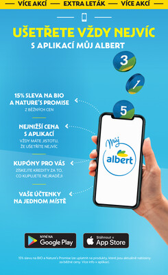 Albert Hypermarket Jihomoravský od 30.7. do 5.8.2025