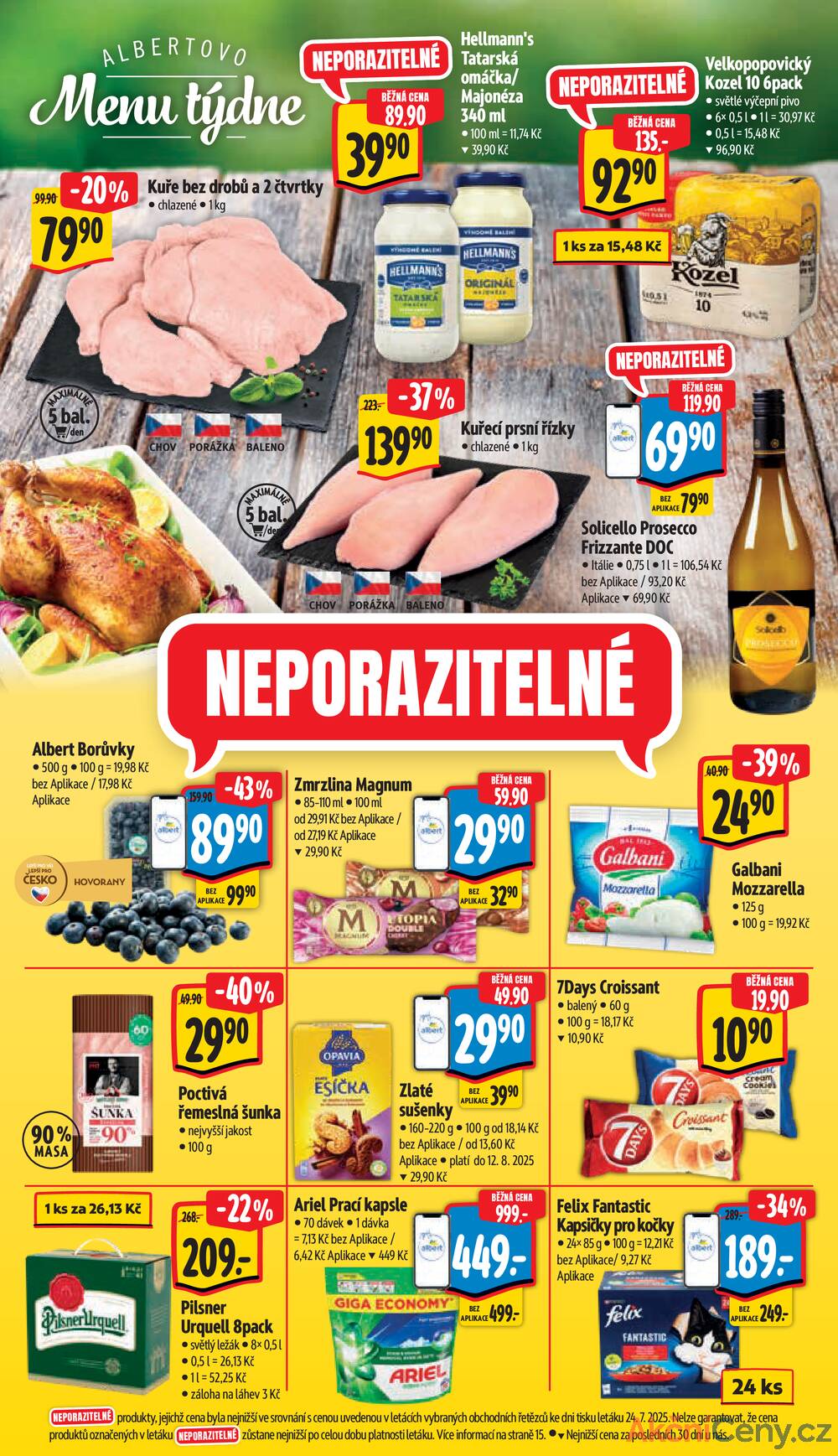Leták Albert - Albert Supermarket Jihomoravský od 30.7. do 5.8.2025 - strana 8