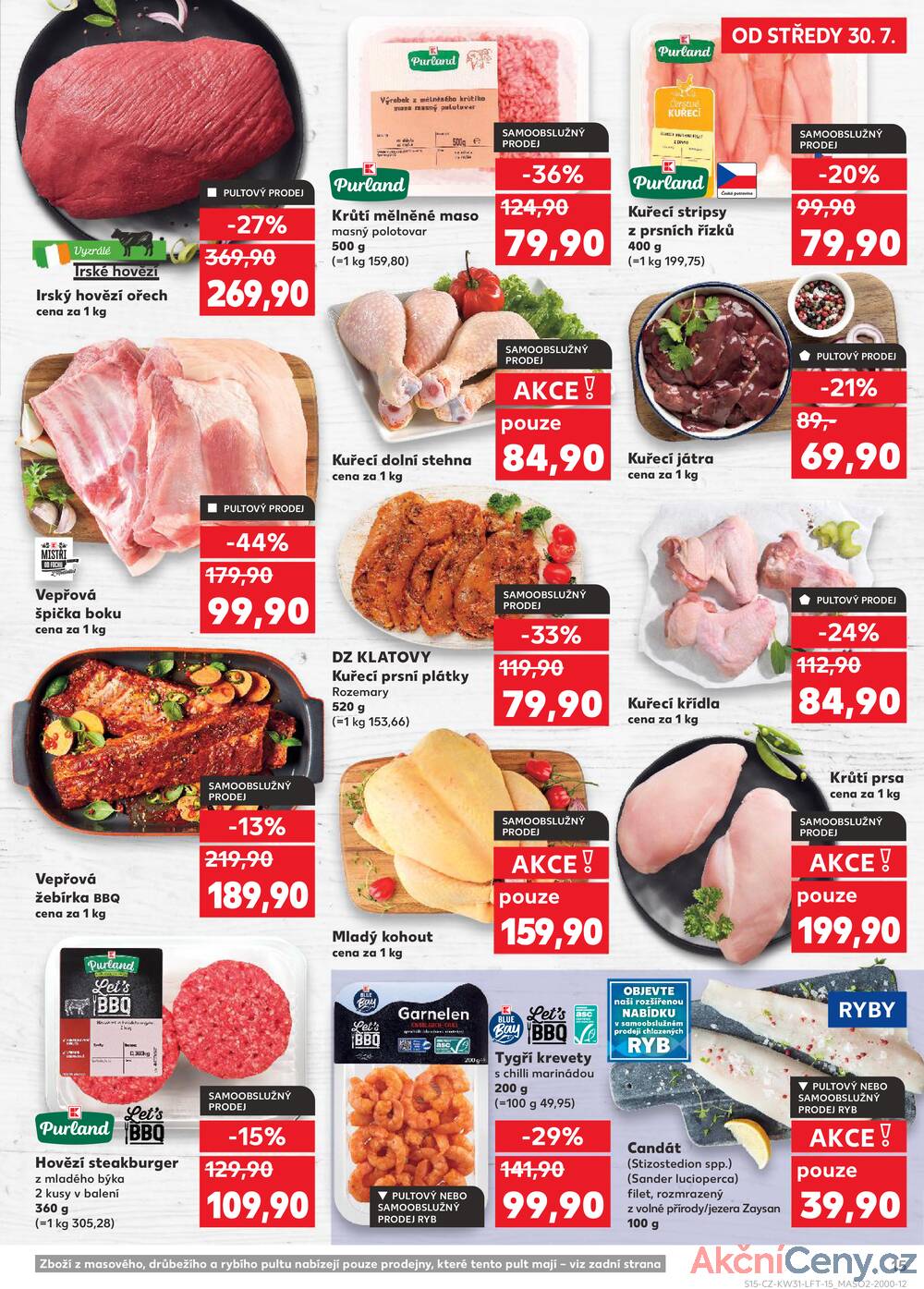 Leták Kaufland - Kaufland 30.7. - 5.8. - Kaufland - Plzeň (Sukova) - strana 15