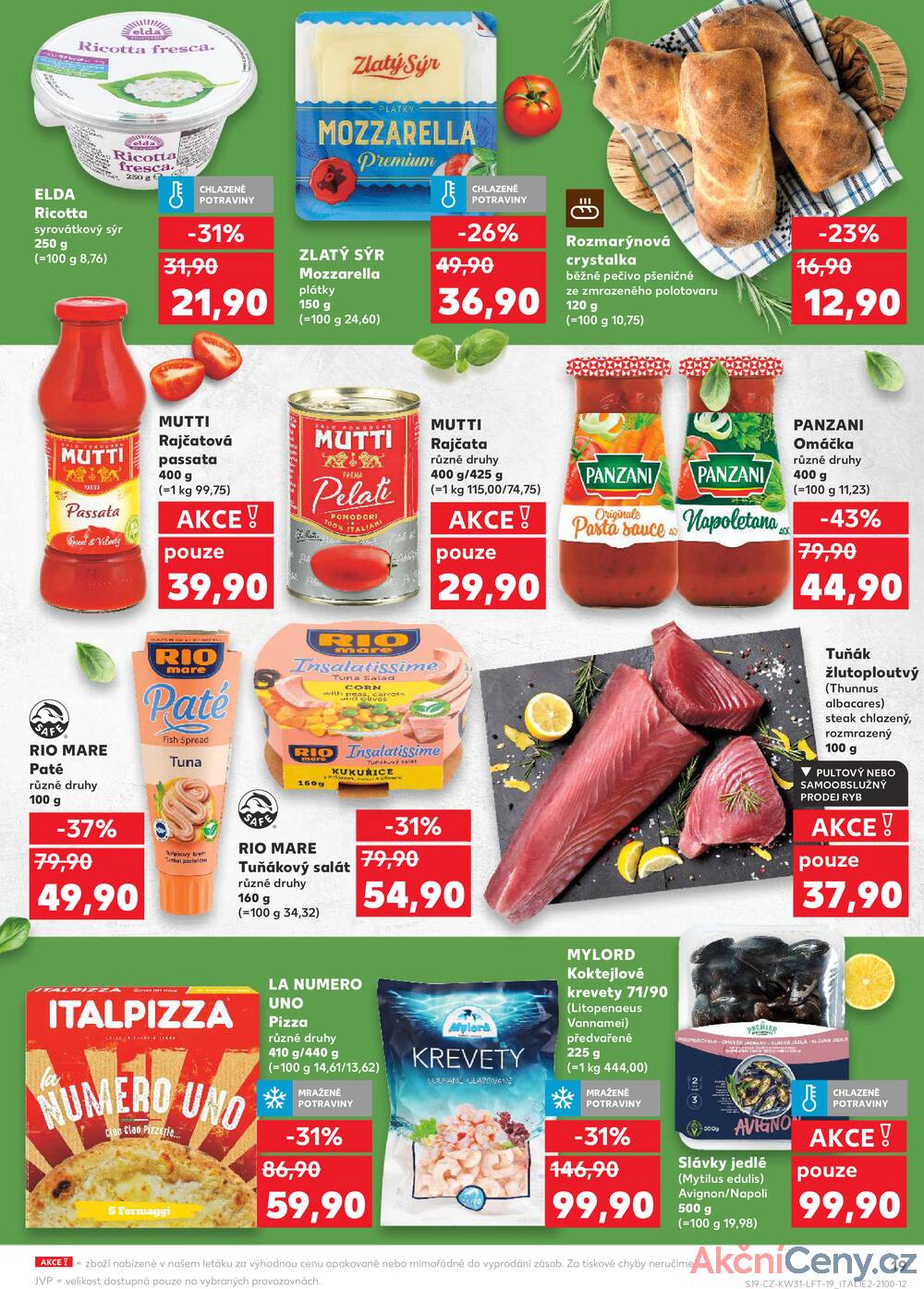 Leták Kaufland - Kaufland 30.7. - 5.8. - Kaufland - Plzeň (Sukova) - strana 19