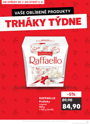 Kaufland 30.7. - 5.8. - Kaufland - Plzeň (Sukova)