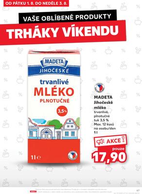 Kaufland 30.7. - 5.8. - Kaufland - Kutná Hora