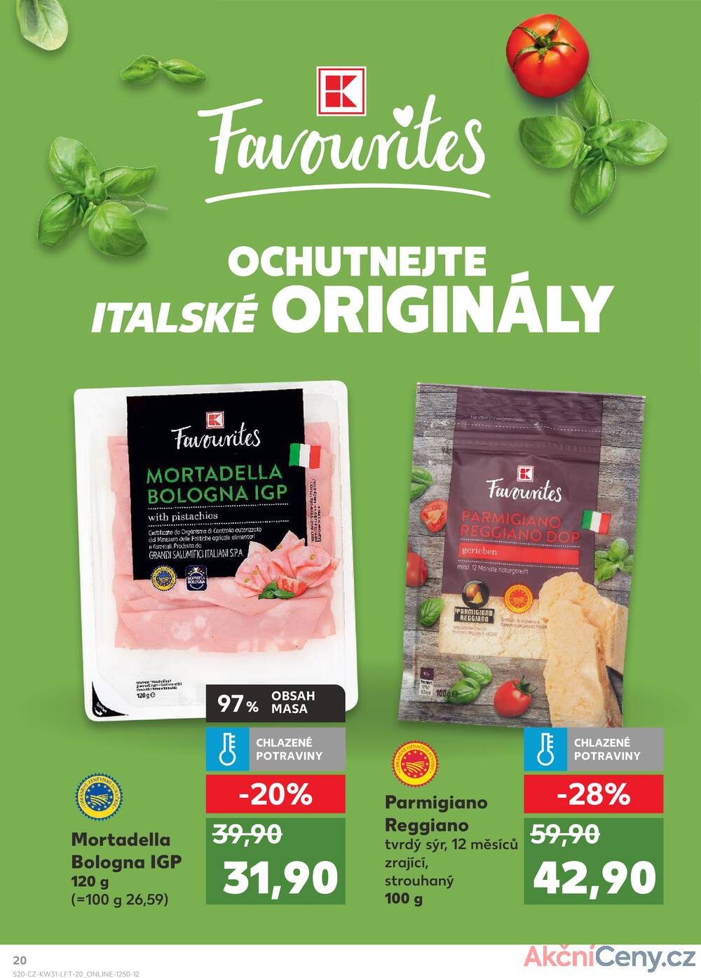 Leták Kaufland - Kaufland 30.7. - 5.8. - Kaufland - Valašské Meziříčí - strana 20