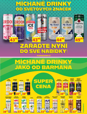 BENE Nápoje od 1.8. do 31.8.2025
