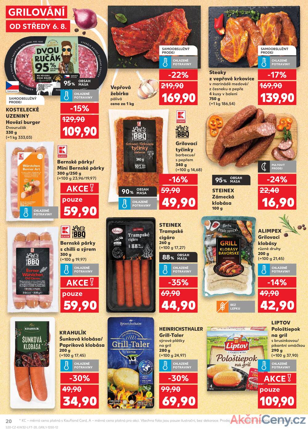 Leták Kaufland - Kaufland 6.8. - 12.8. - Kaufland - Prachatice - strana 20