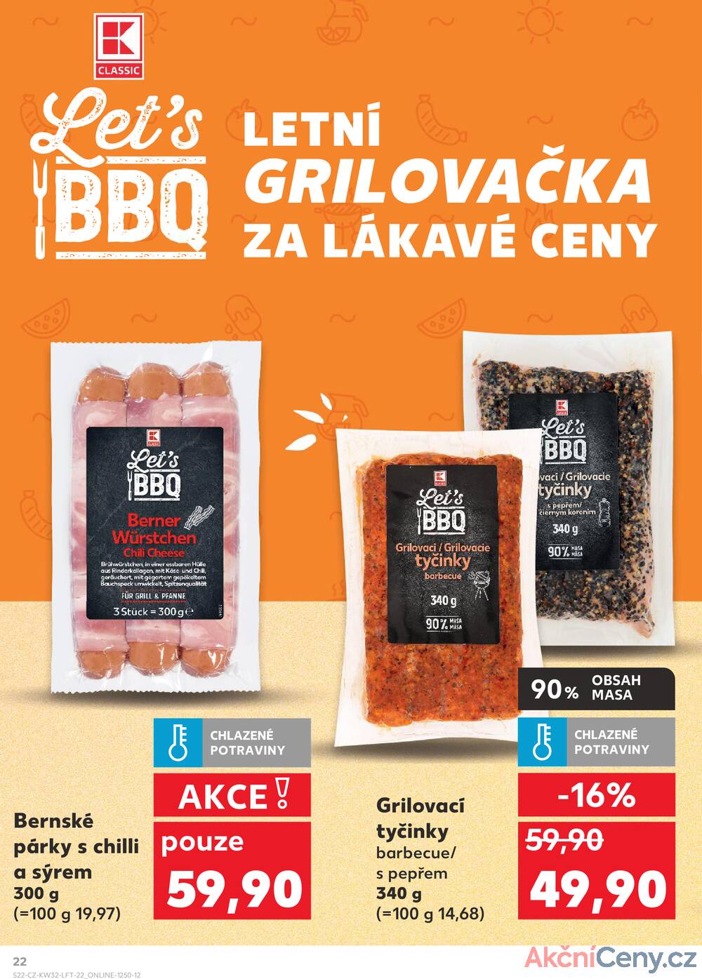 Leták Kaufland - Kaufland 6.8. - 12.8. - Kaufland - Rokycany - strana 22