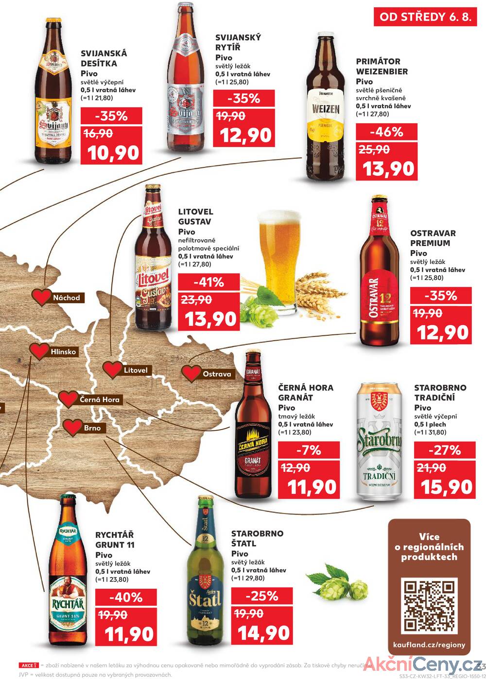 Leták Kaufland - Kaufland 6.8. - 12.8. - Kaufland - Náchod - strana 33