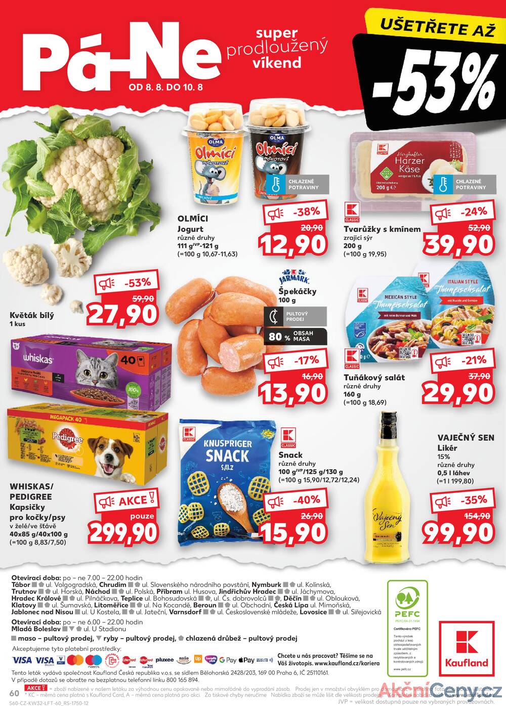 Leták Kaufland - Kaufland 6.8. - 12.8. - Kaufland - Děčín - strana 60