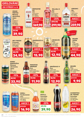 Kaufland 6.8. - 12.8. - Kaufland - Děčín