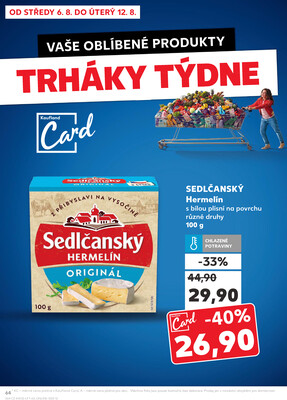 Kaufland 6.8. - 12.8. - Kaufland - Děčín