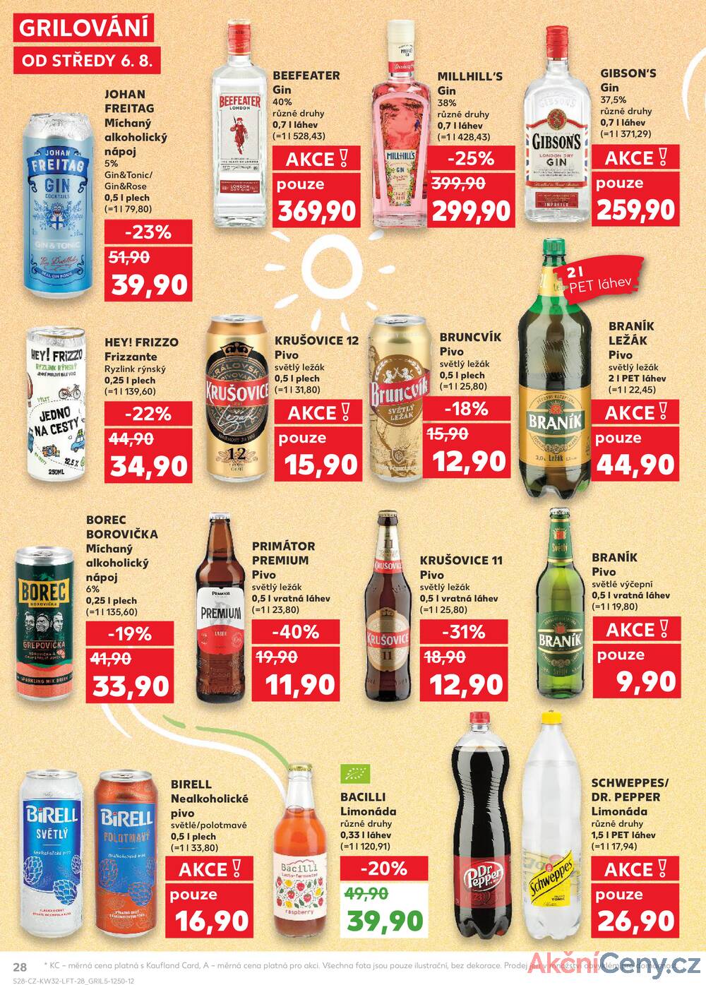 Leták Kaufland - Kaufland 6.8. - 12.8. - Kaufland - Teplice (Čs. Dobrovolců) - strana 28
