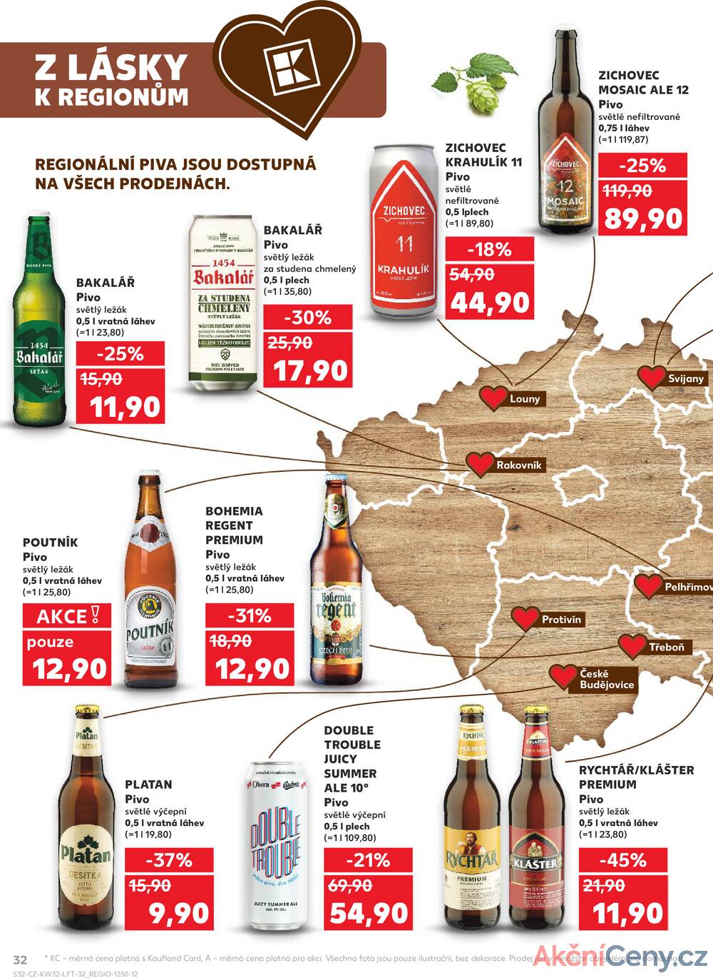 Leták Kaufland - Kaufland 6.8. - 12.8. - Kaufland - Teplice (Čs. Dobrovolců) - strana 32