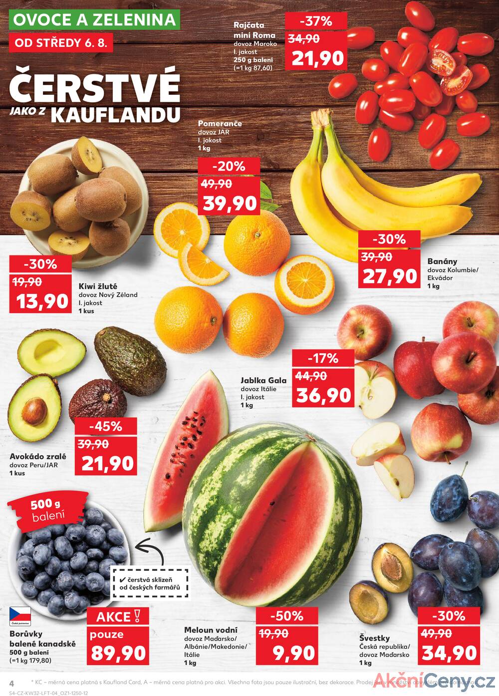 Leták Kaufland - Kaufland 6.8. - 12.8. - Kaufland - Česká Lípa - strana 4