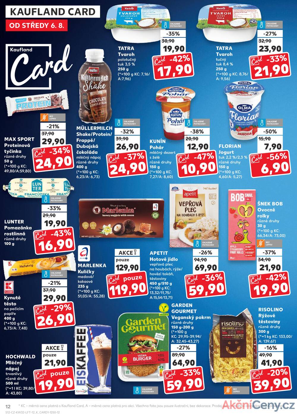 Leták Kaufland - Kaufland 6.8. - 12.8. - Kaufland - Jindřichův Hradec - strana 12