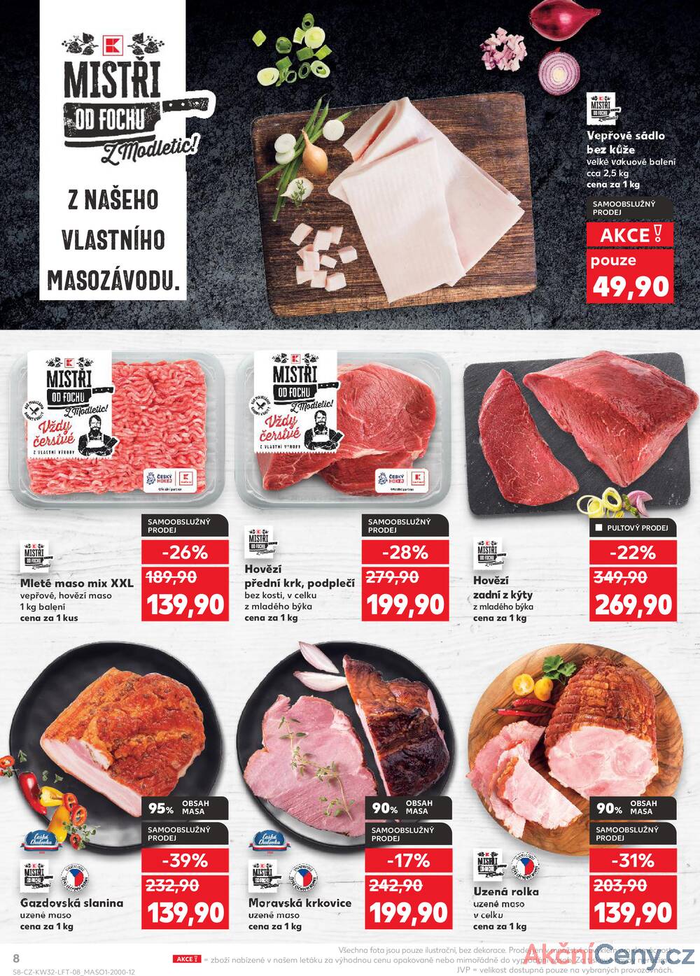Leták Kaufland - Kaufland 6.8. - 12.8. - Kaufland - Hodonín (Konečná) - strana 8