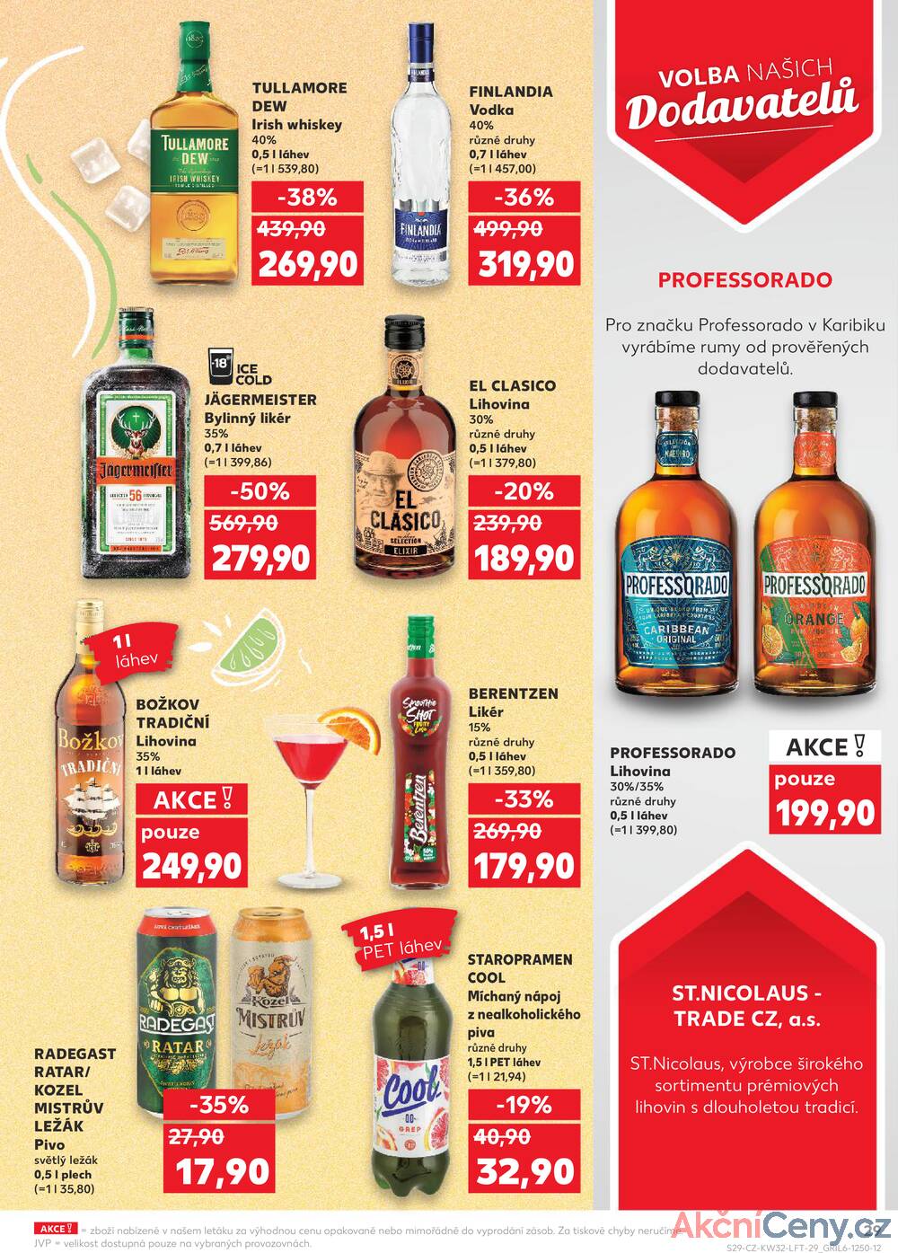 Leták Kaufland - Kaufland 6.8. - 12.8. - Kaufland - Ostrava - Mariánské Hory - strana 29