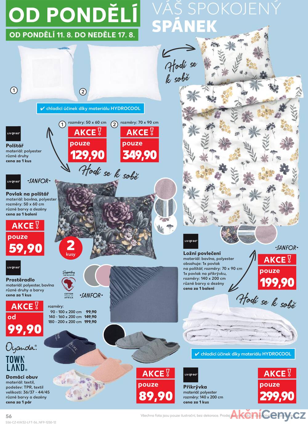 Leták Kaufland - Kaufland 6.8. - 12.8. - Kaufland Praha-Barrandov - strana 56