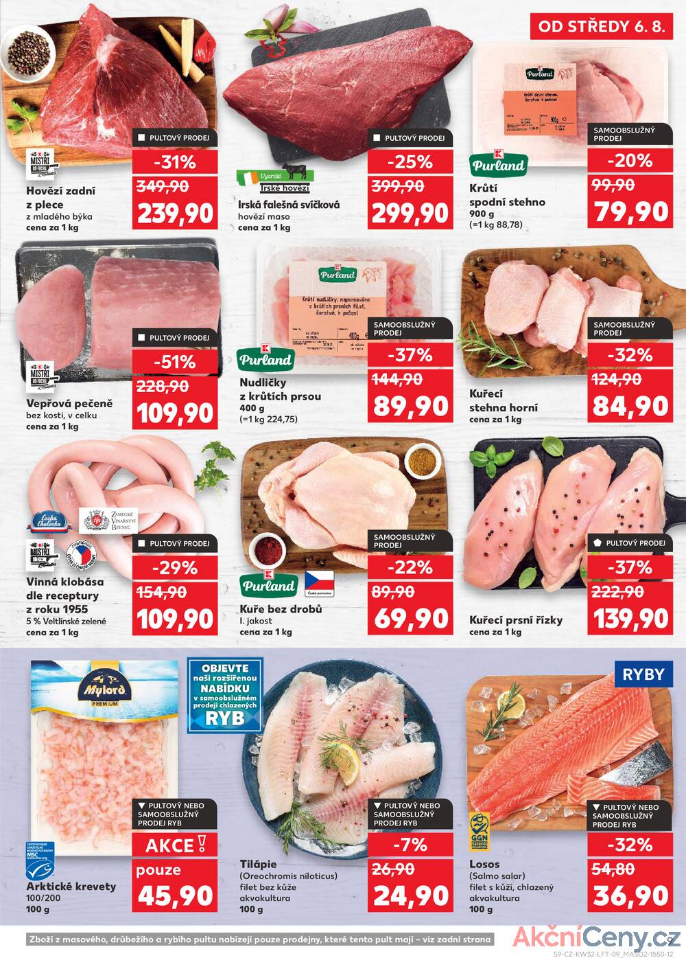 Leták Kaufland - Kaufland 6.8. - 12.8. - Kaufland Praha Čestlice - strana 9