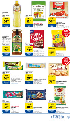 Tesco malé hypermarkety od 6.8. do 12.8.2025