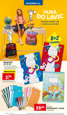Lidl od 4.8. do 6.8.2025