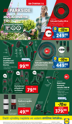 Leták Lidl
		  platný do 10.8.2025 - strana 21