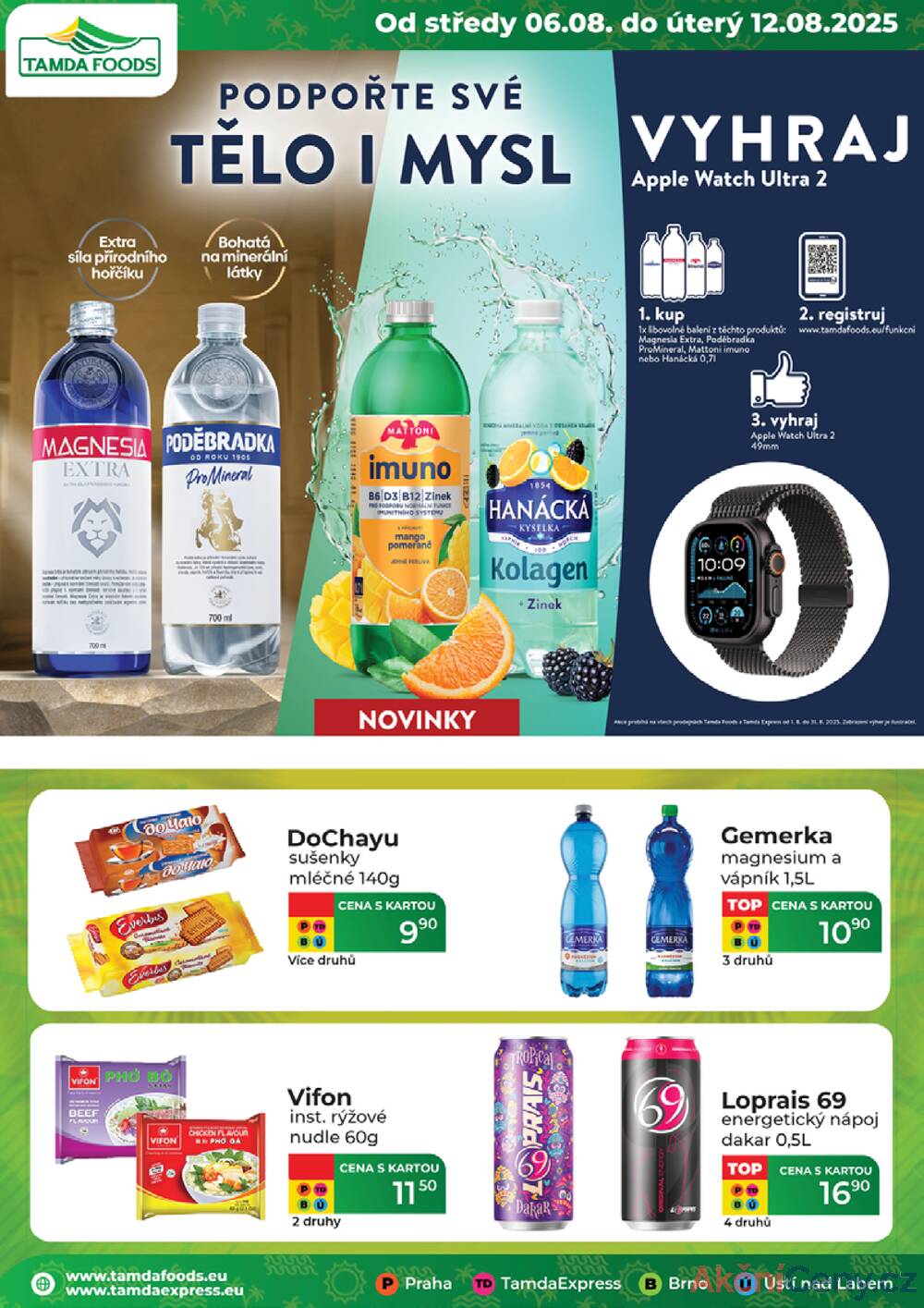 Leták Tamda Foods - Tamda Foods od 6.8. do 12.8.2025 - strana 1