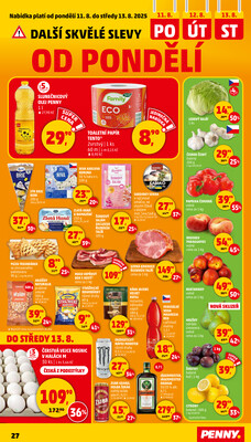 Leták Penny Market
		  platný do 13.8.2025 - strana 27