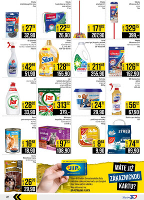 JIP Cash & Carry Brno, Praha, Ostrava od 6.8. do 12.8.2025