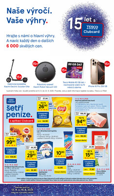 Tesco malé hypermarkety od 13.8. do 19.8.2025