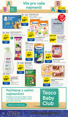 Tesco malé hypermarkety od 13.8. do 19.8.2025