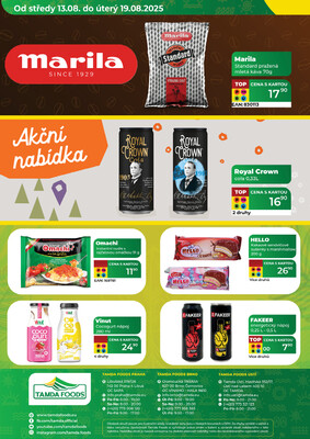 Tamda Foods od 13.8. do 19.8.2025