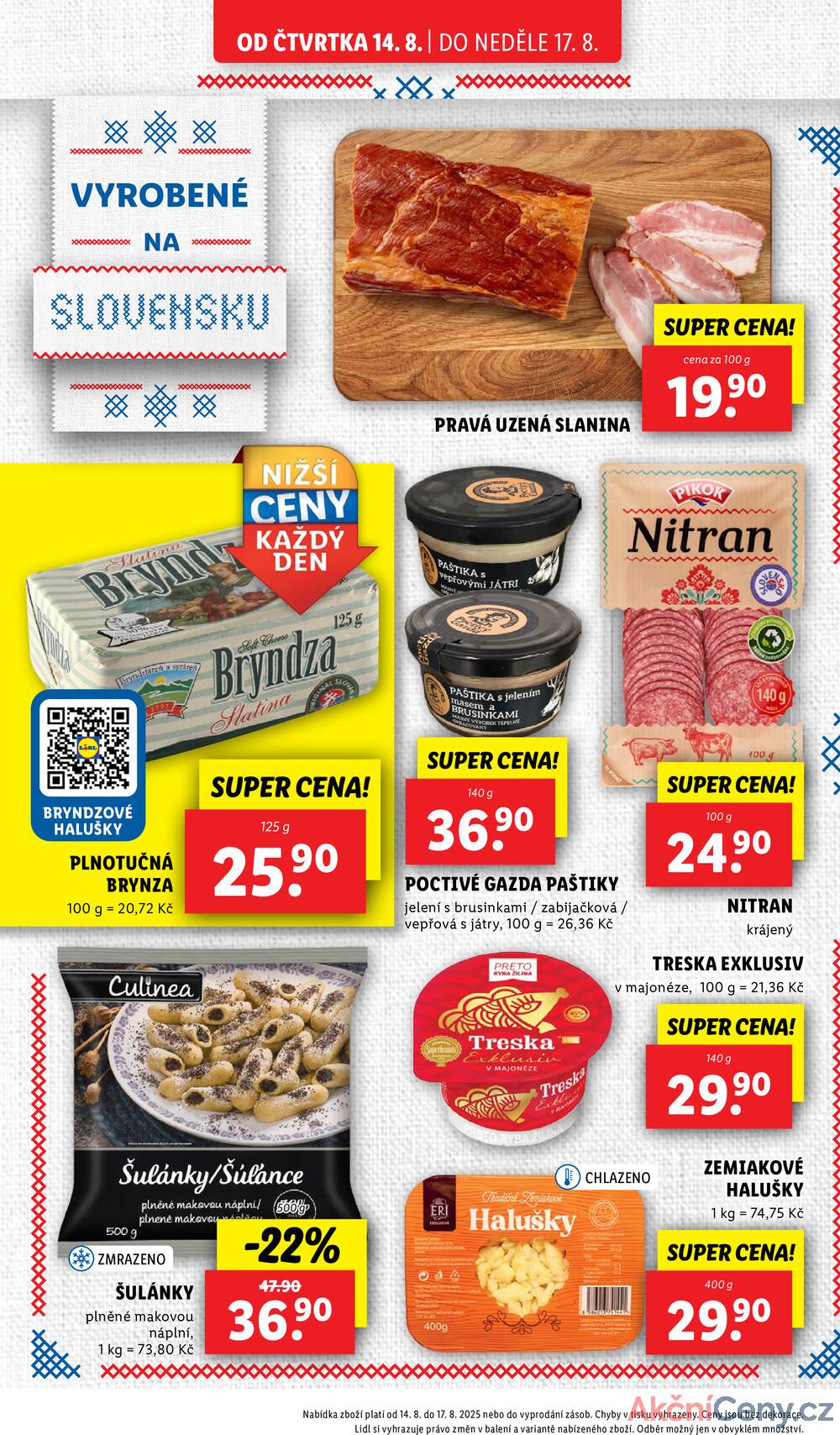 Leták Lidl - Lidl Čtvrtek od 14.8. do 17.8.2025 - strana 24